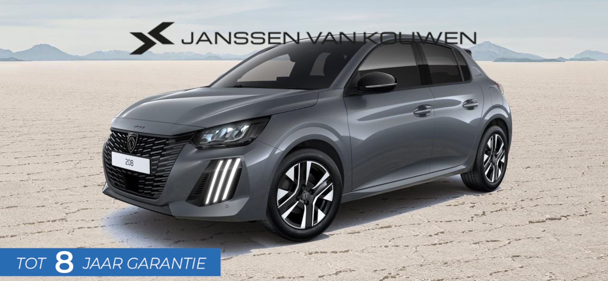 Peugeot 208 - 1.2 Hybrid 110 e-DCS6 Allure 2+6 Jaar garantie - AutoWereld.nl