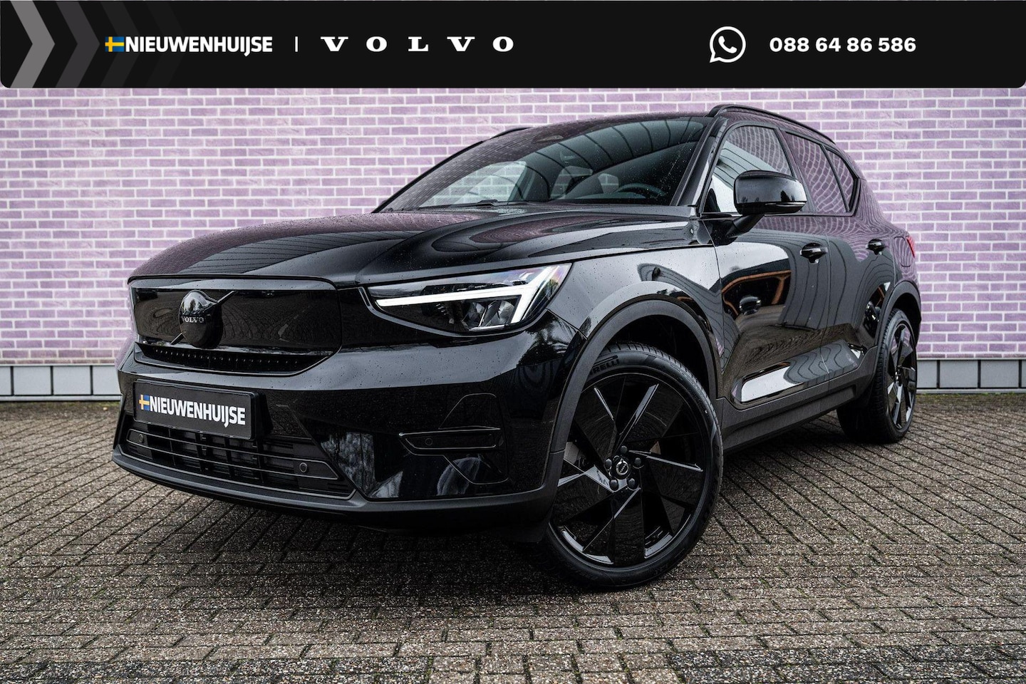 Volvo EX40 - Single Motor Extended Range Plus Black Ed. 82 kWh | Adaptieve Cruise Control | Harman Kard - AutoWereld.nl