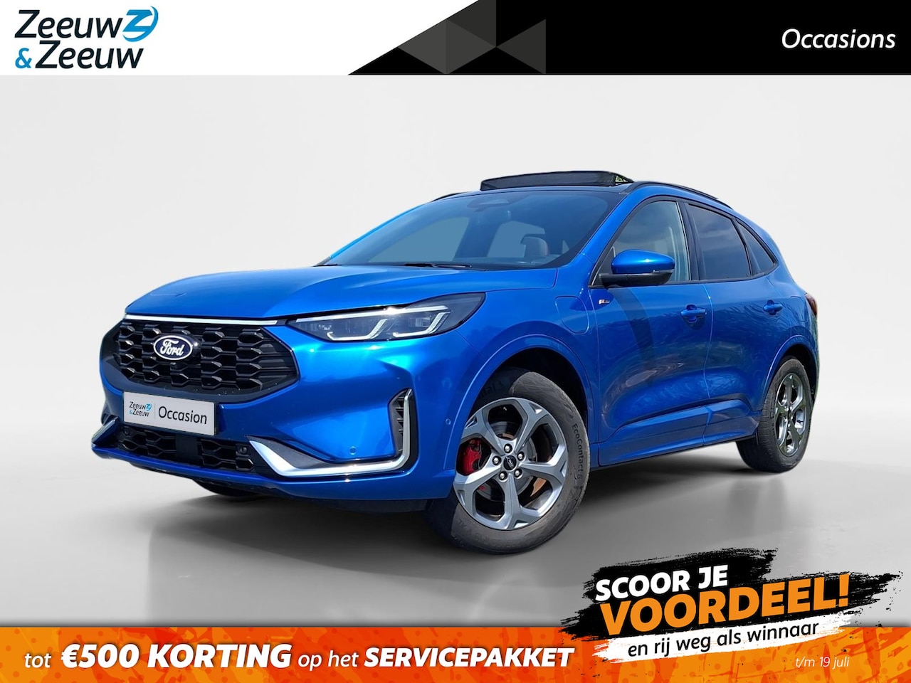 Ford Kuga - ST-Line X | Panoramadak | Winterpack | El. Trekhaak | Driver assistancepack | Technologypa - AutoWereld.nl