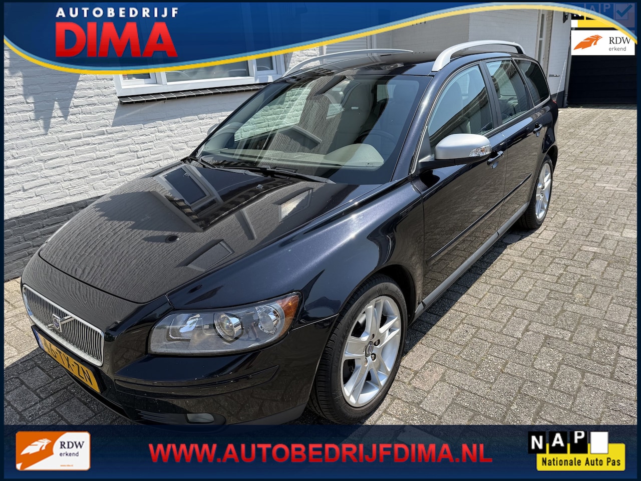 Volvo V50 - 1.8 Edition II Sport/ Airco/ Cruise Control/ Trekhaak/ PDC - AutoWereld.nl