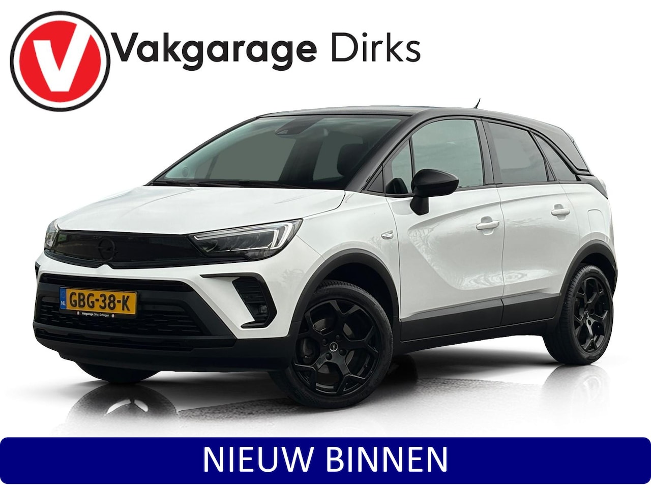 Opel Crossland - 1.2 Turbo 130 PK Aut Elegance ✅ LED ✅ Camera ✅ CarPlay - AutoWereld.nl