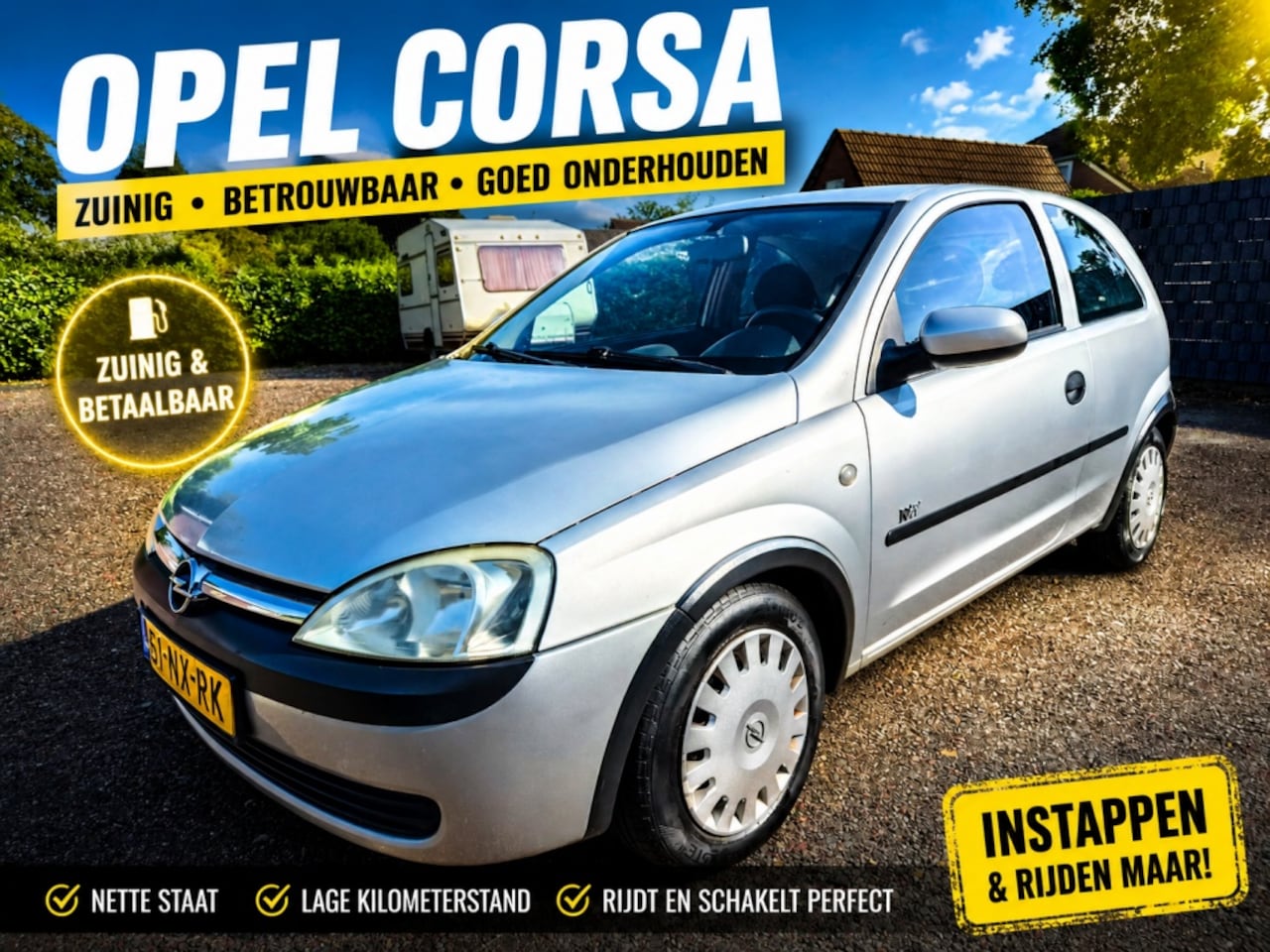 Opel Corsa - 1.4-16V Njoy 152939Km Nw apk! - AutoWereld.nl