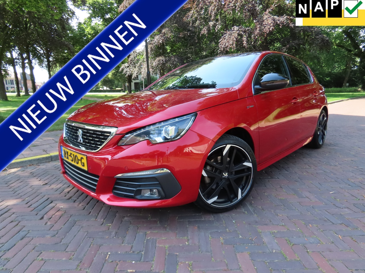 Peugeot 308 - 1.2 PureTech GT-line 131 PK !! Alcantara/Leer Panoramadak Carplay Led Xenon Keyless Naviga - AutoWereld.nl