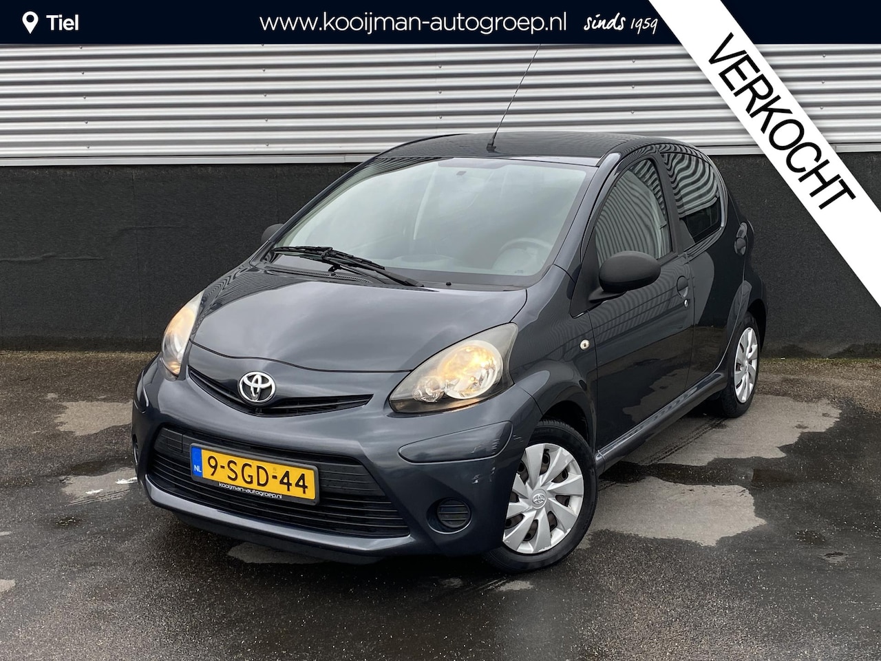 Toyota Aygo - 1.0 VVT-i Now Nieuw geleverd en dealeronderhouden, unieke km-stand! Airco, 5-deurs - AutoWereld.nl