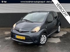Toyota Aygo - 1.0 VVT-i Now Nieuw geleverd en dealeronderhouden, unieke km-stand Airco, 5-deurs