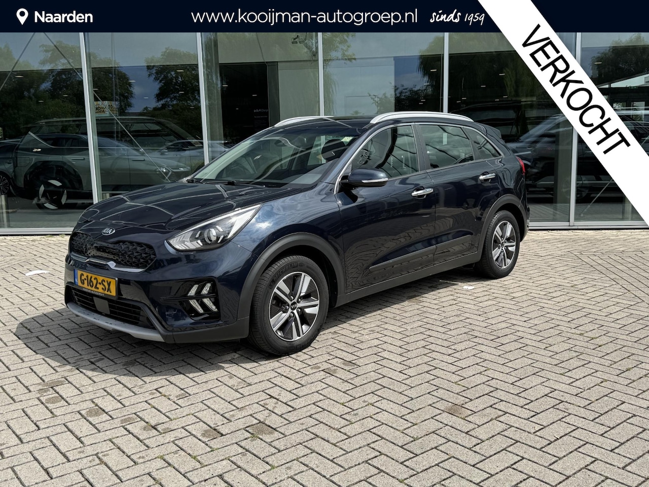 Kia Niro - 1.6 GDi Hybrid DynamicLine NL-Auto | Trekhaak | Navigatie Apple CarPlay/Android Auto | Ach - AutoWereld.nl