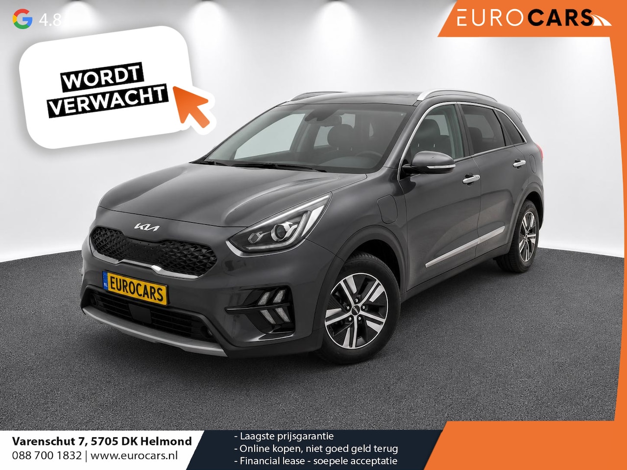 Kia Niro - 1.6 GDi PHEV ExecutiveLine Navigatie Apple Carplay Android Auto Camera Parkeersensoren ach - AutoWereld.nl