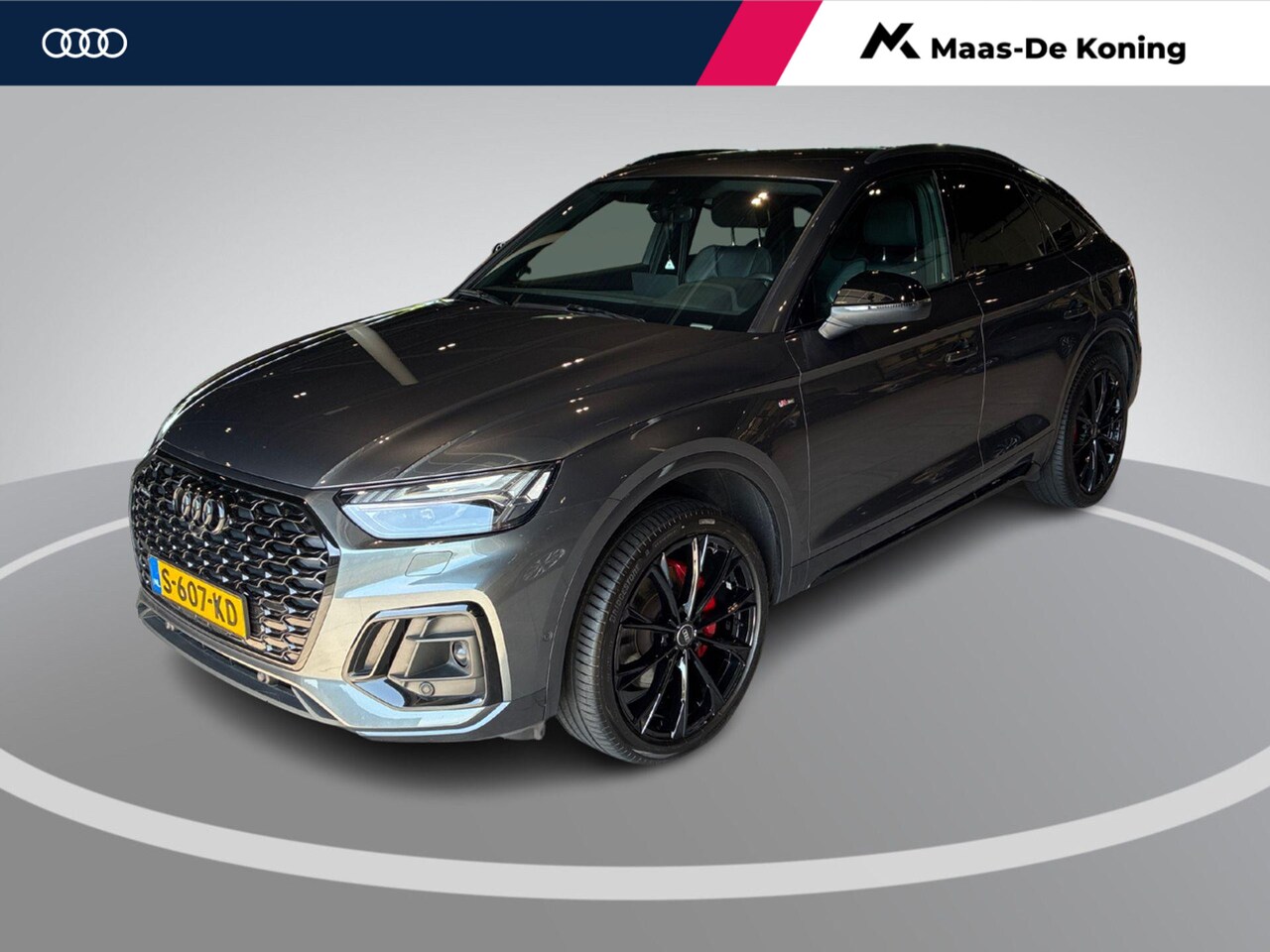 Audi Q5 Sportback - 50 TFSI e 299pk S edition Competition · 360 gr Camera · Apple/Android Car Play · Adaptive - AutoWereld.nl