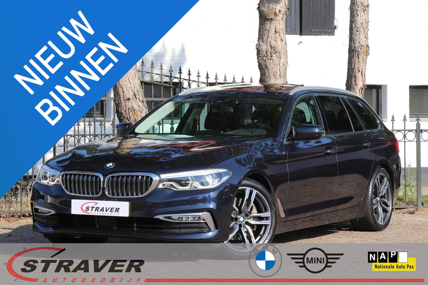 BMW 5-serie Touring - 530i High Executive |Luxury-Line |Panoramadak - AutoWereld.nl