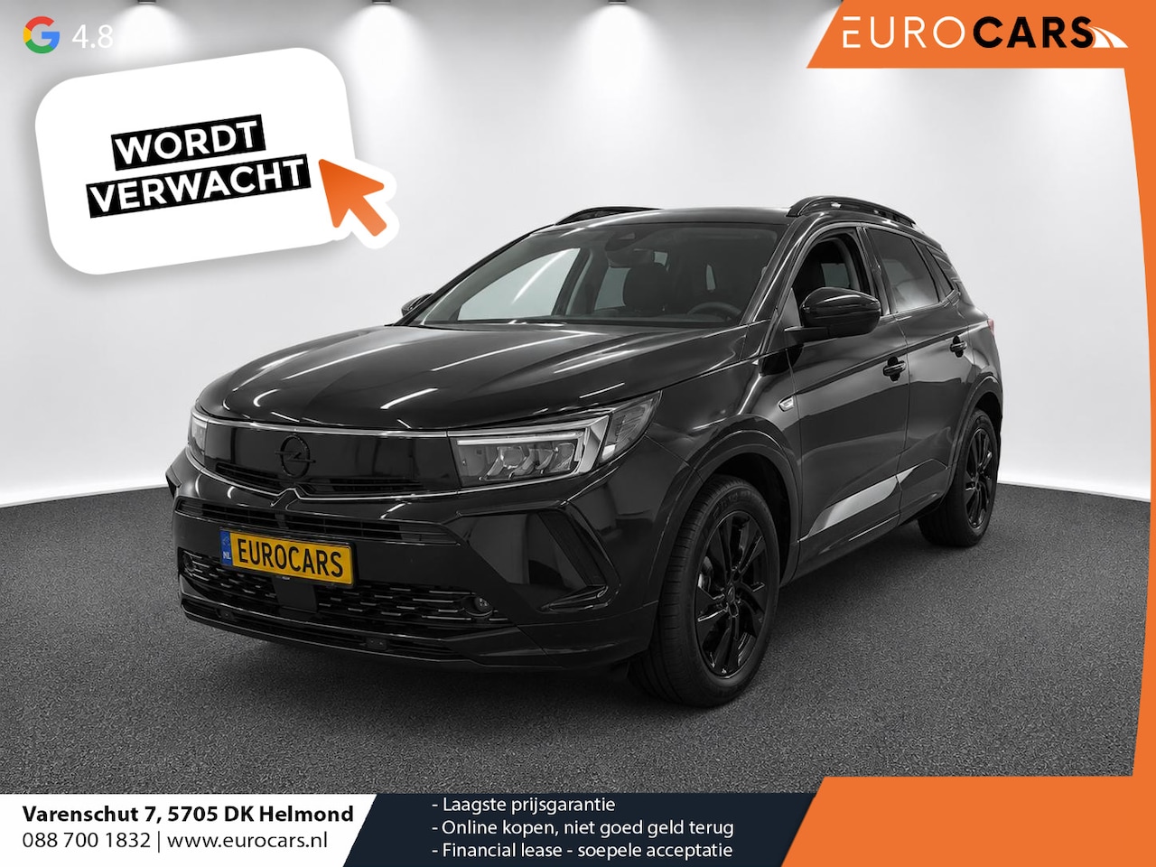 Opel Grandland - 1.2 Turbo GS Automaat Navigatie Apple Carplay/Android Auto Camera Parkeersensoren Adaptive - AutoWereld.nl