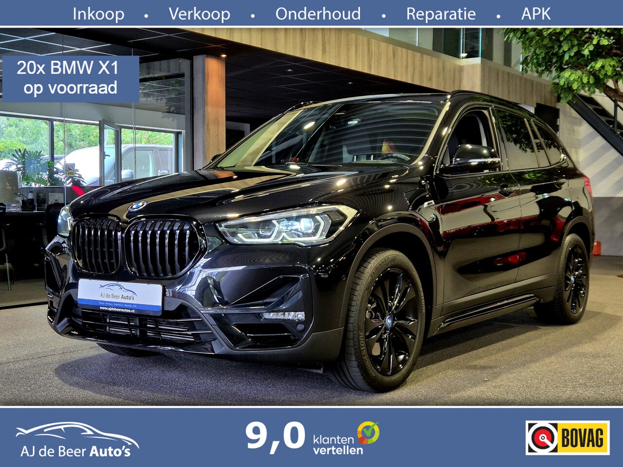 BMW X1 - xDrive25e High Executive Sportlin | Black Edition | Panorama | Trekhaak | Camera | Stoelve - AutoWereld.nl
