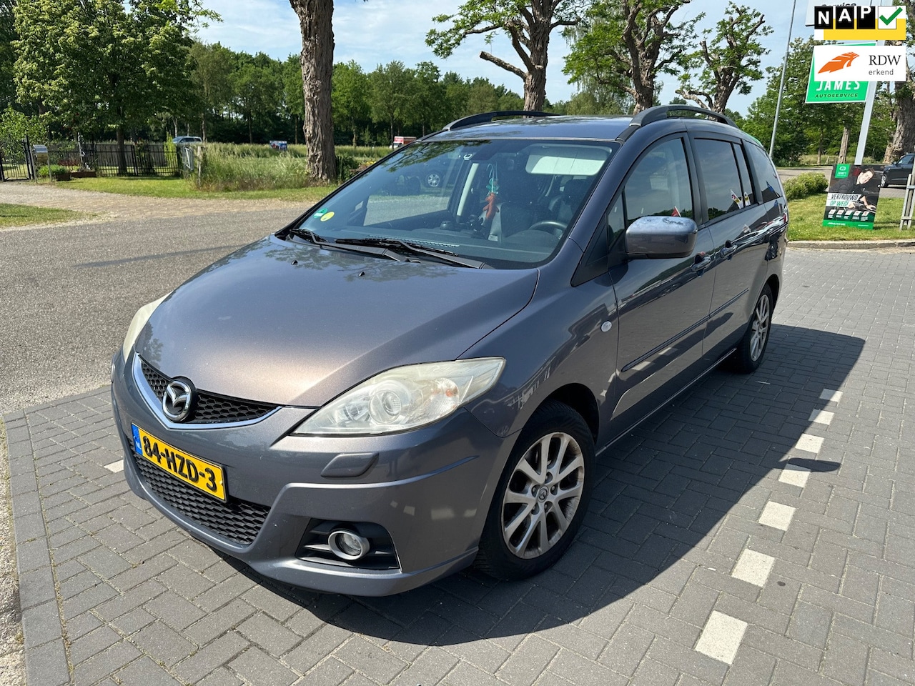 Mazda 5 - 1.8 AIRCO KOUD/RIJDT SUPER/LEER/7PERSOONS/APK 7-2027 - AutoWereld.nl