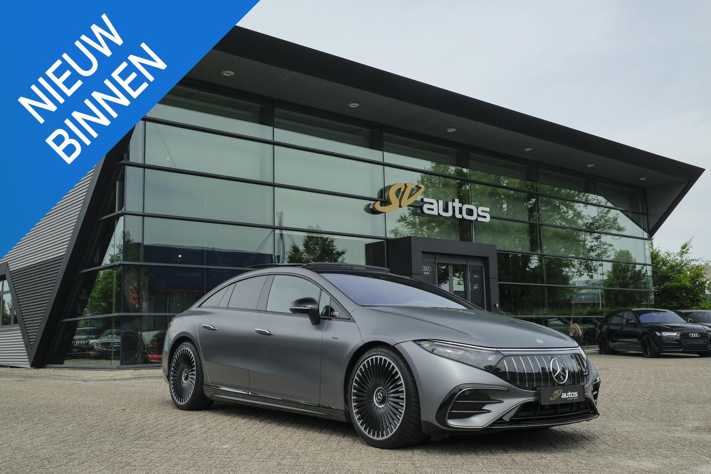 Mercedes-Benz EQS - 53 AMG 761pk Dynamic *BTW* Keramisch Rear entertainment NP €210.000!!!! NLauto VOL!!!! - AutoWereld.nl