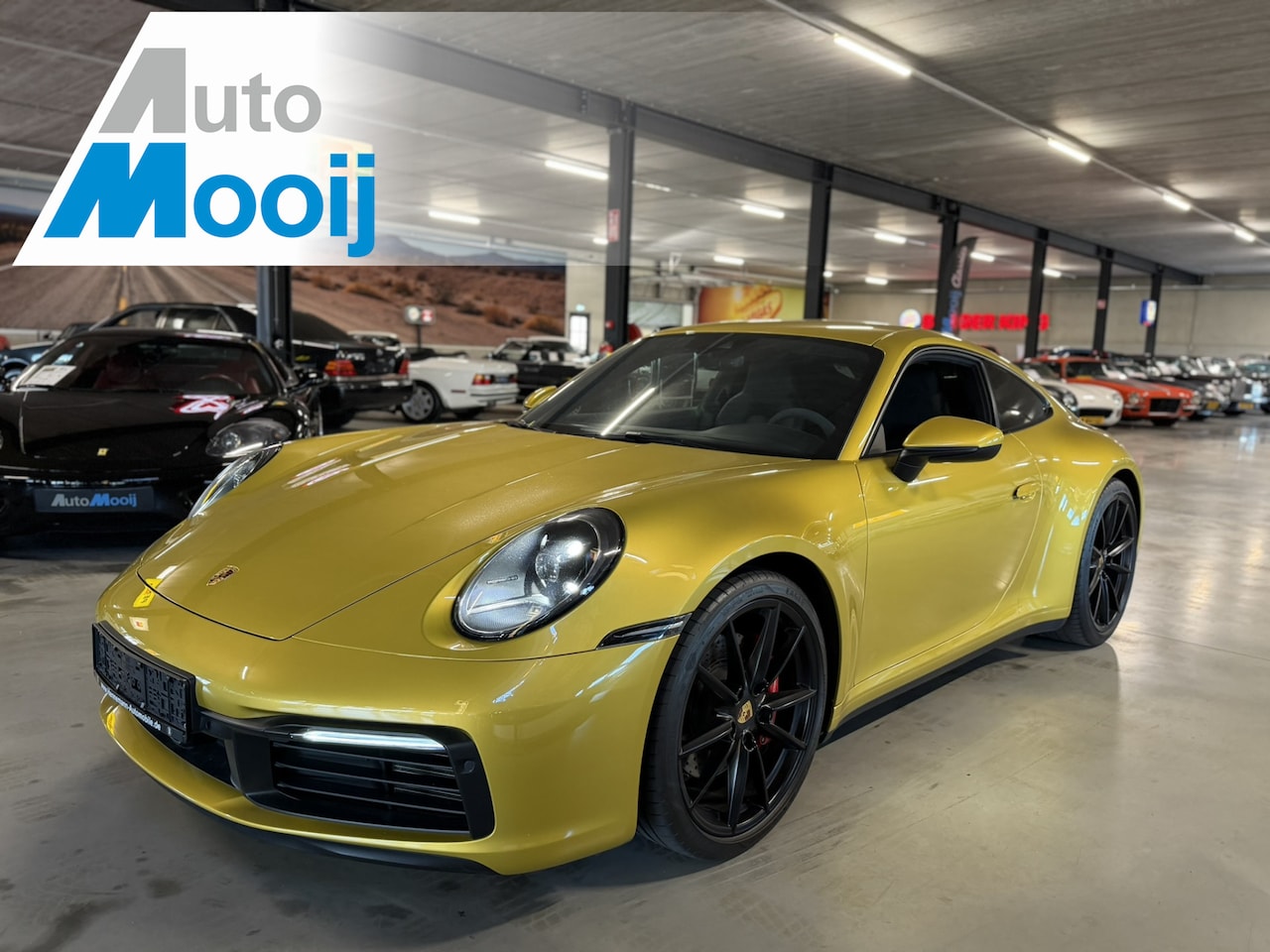 Porsche 911 - 992 3.0 Carrera S / 450 PK / Paint to Sample / PTS Yellow Storm / BOSE / Race-Tex / Alcant - AutoWereld.nl