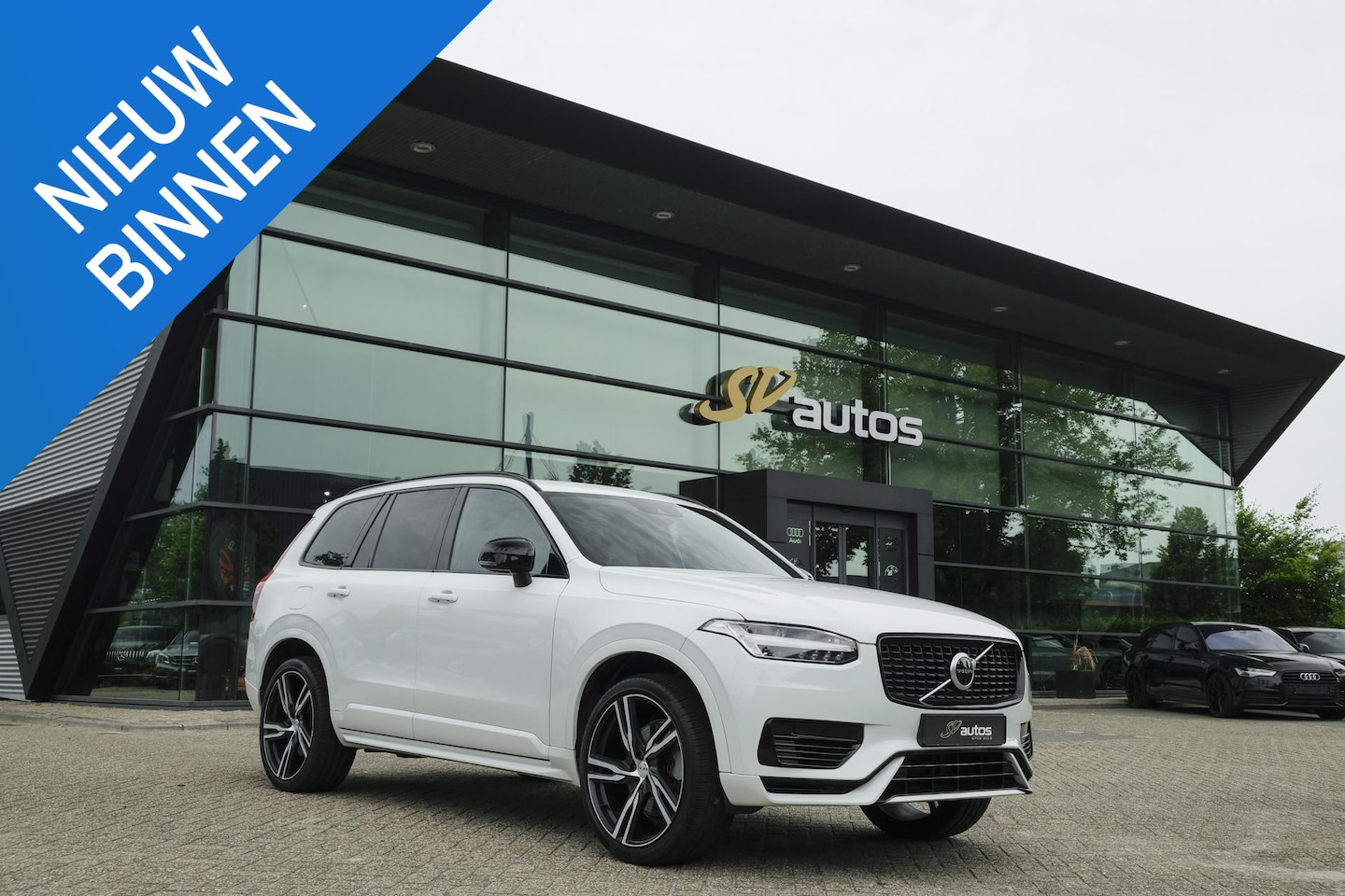 Volvo XC90 - 2.0 T8 390pk R-design Recharge 7-persoons Leder Navigatie Carplay Full led 22" LMV - AutoWereld.nl