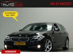 BMW 5-serie Touring - 528i High Executive 260 PK STANDKACHEL STOELKOELING HEAD UP SUPER NETJES etc