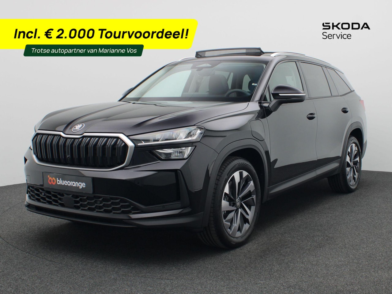 Skoda Kodiaq - 1.5 TSI PHEV Business Edition Plus 204PK DSG Pano-Schuifdak, Trekhaak, 19` LM Velgen, Stoe - AutoWereld.nl