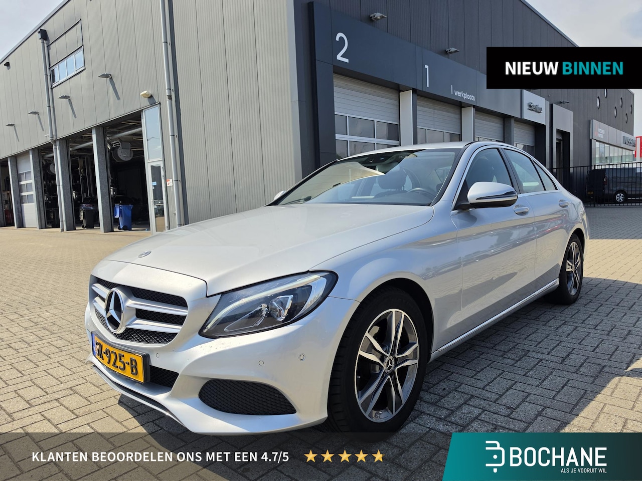 Mercedes-Benz C-klasse - 180 AMG Sport Edition | Navigatie | Stoelverwarming | Trekhaak | - AutoWereld.nl