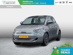 Fiat 500e - La Prima 42 kWh | Clima | Leder | 17" | Winter Pack | Apple Carplay | BSM |