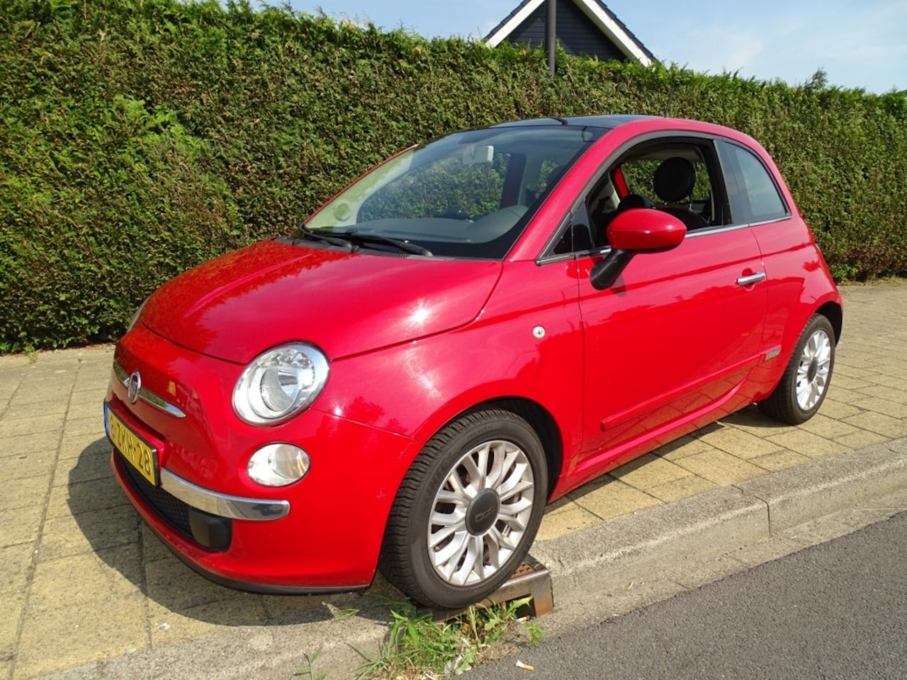 Fiat 500 - 0.9 TWINAIR T LOUNGE-Automaat-Carplay-Pdc-Came-Media-Blth - AutoWereld.nl