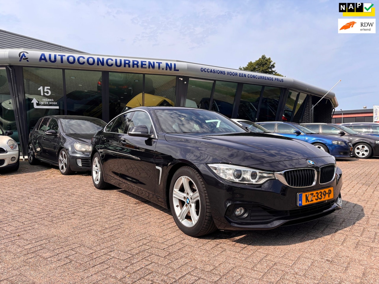 BMW 4-serie Gran Coupé - 420i Centennial High Executive Head-up , Carplay, Leder, Inruil mogelijk. - AutoWereld.nl