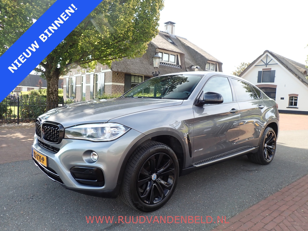 BMW X6 - xDrive35i / 360* CAMERA / SCHUIFDAK / CAMERA / CRUISE / BLUETOOTH - AutoWereld.nl