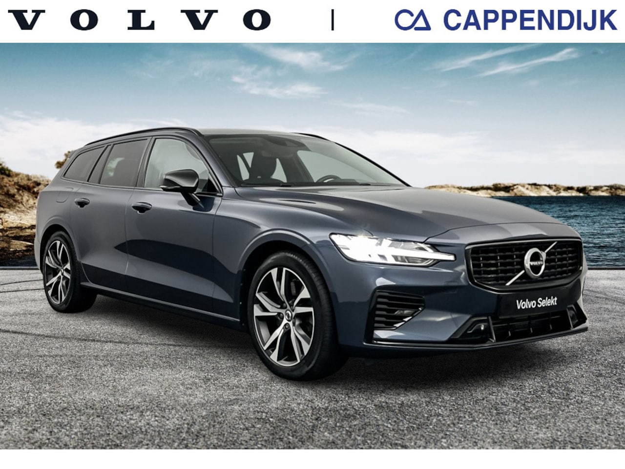Volvo V60 - T6 398PK Recharge R-Design| Camera| Trekhaak| Stoel+Stuur.verw| - AutoWereld.nl