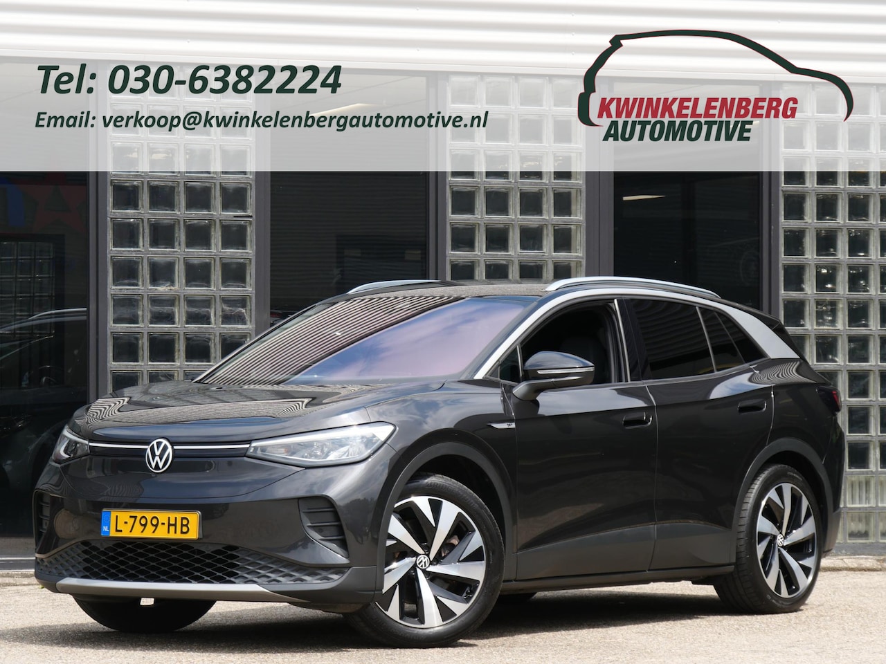 Volkswagen ID.4 - 77kWh 1ST/ CAMERA/ TREKHAAK/ 20INCH VELGEN/ LUXE INTERIEUR - AutoWereld.nl
