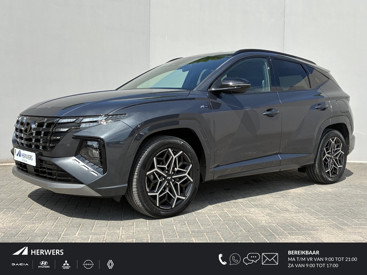 Hyundai Tucson - 1.6 T-GDI PHEV N Line 4WD / Fabrieksgarantie t/m 04-2027 / Dealer Onderhouden / Stoel-/Stu - AutoWereld.nl