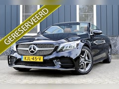 Mercedes-Benz C-klasse Cabrio - 200 Premium Plus Pack AMG-Line Rijklaarprijs-Garantie Nek verwarming Leder Navigatie Airco