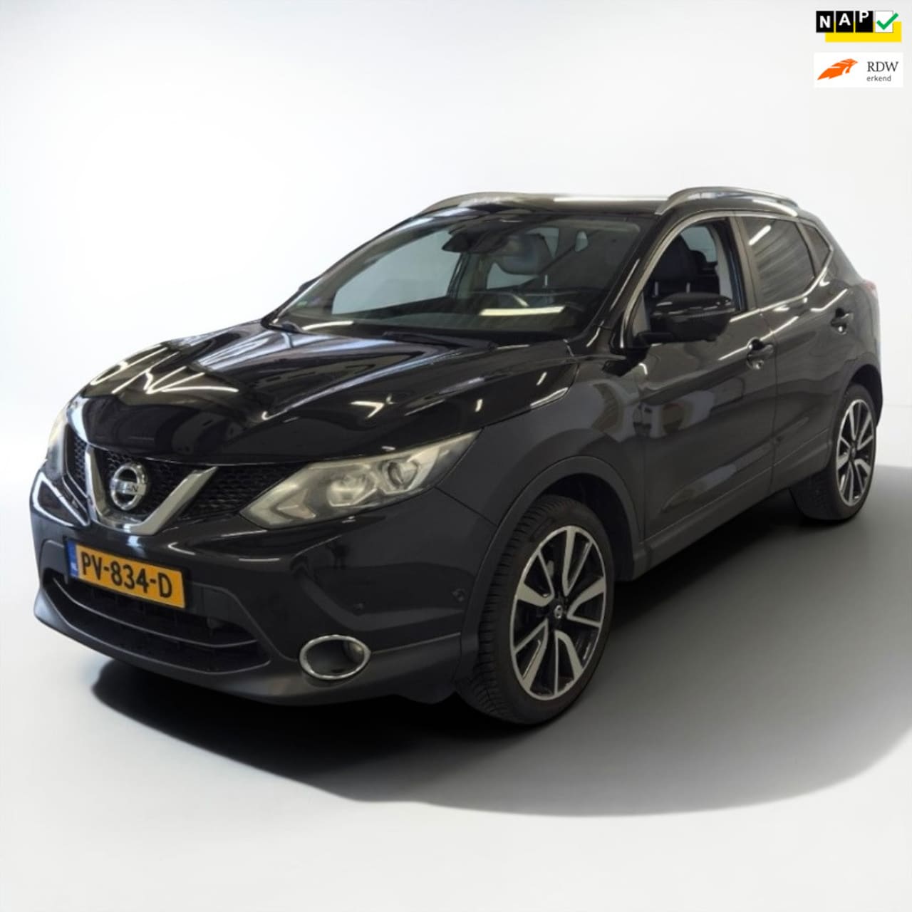 Nissan Qashqai - 1.2 Tekna Pano CAM Parkeersensor - AutoWereld.nl