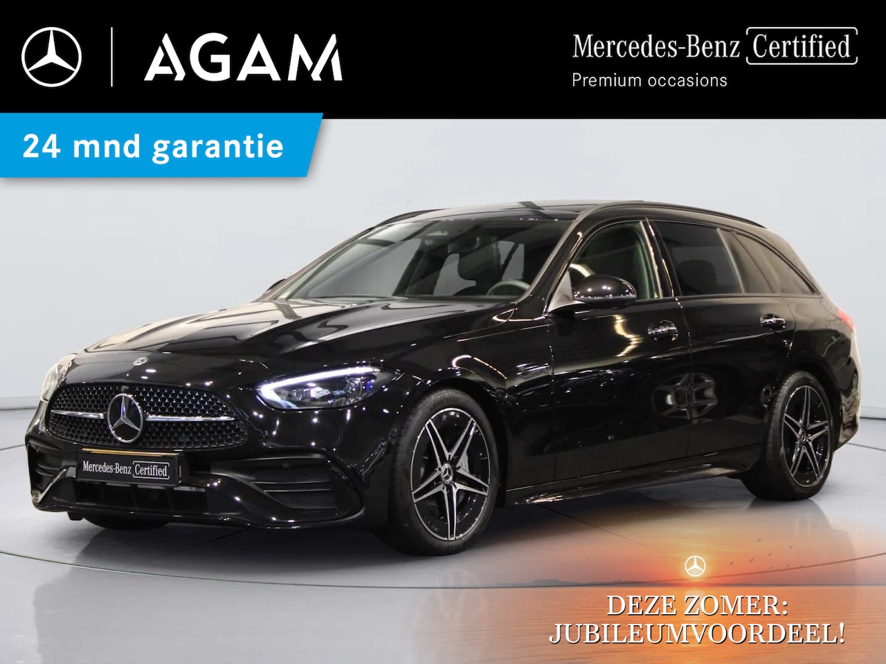 Mercedes-Benz C-klasse Estate - 180 AMG Line Premium PLUS | Panorama dak | Trekhaak - AutoWereld.nl