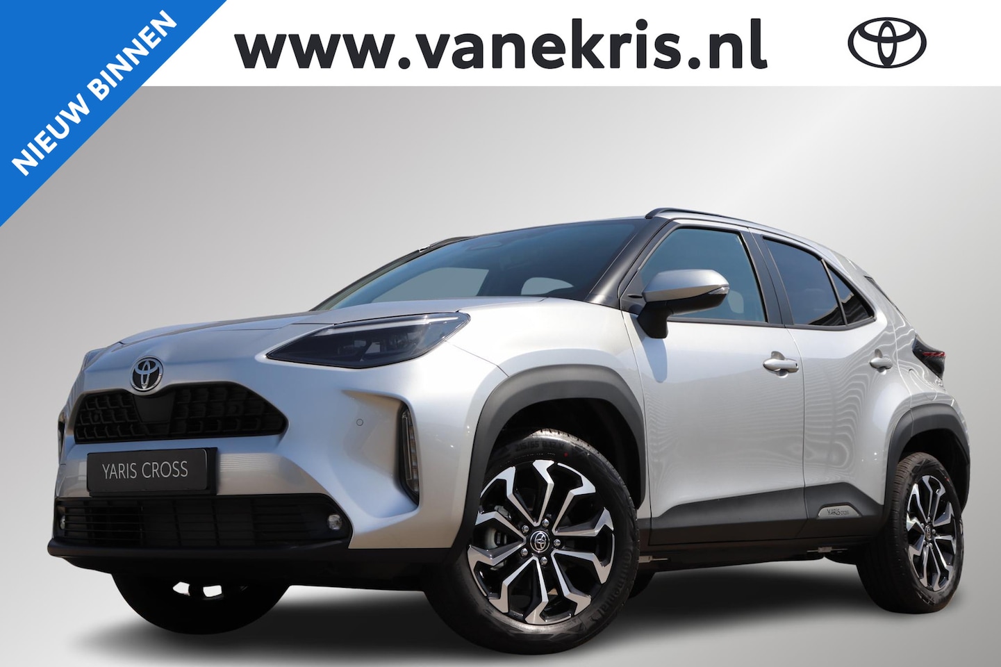 Toyota Yaris Cross - 1.5 Hybrid 115 Dynamic 1.5 Hybrid 115 Dynamic, Comfort Pack, Sensoren, BSM, Stuur & Stoelverwarming, €2500 inruil - AutoWereld.nl