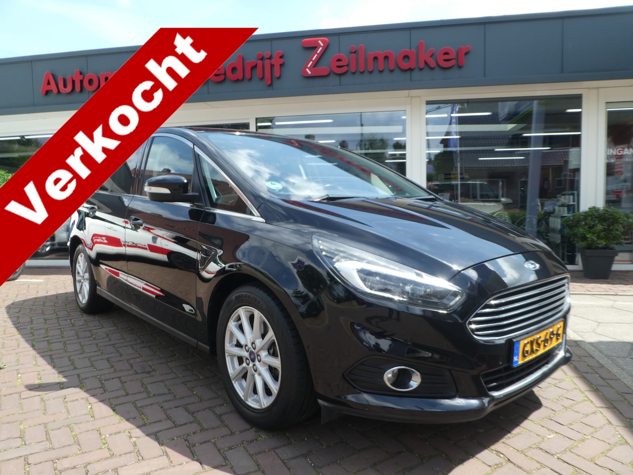 Ford S-Max - 2.0 Titanium Automaat, Elektr.. A.Klep+Trekhaak, Navi, Leer, Lm velgen - AutoWereld.nl