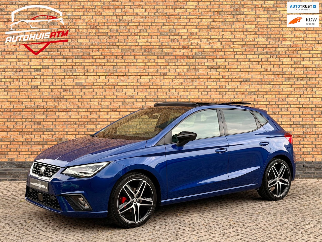 SEAT Ibiza - 1.0 TSI FR Pano Virtual Acc Led Cam Stoelvw Alca Climatr - AutoWereld.nl