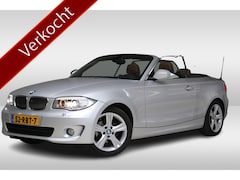 BMW 1-serie Cabrio - 118i High Executive | Airco | Leder | Zwart dak | Dealeronderhouden