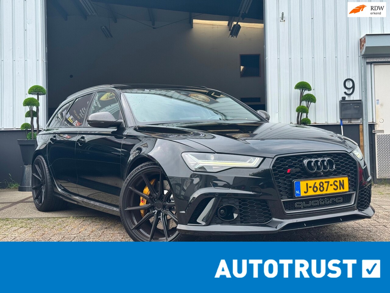 Audi A6 Avant - 4.0 | TFSI | RS 6 | Quattro | Panoramadak | Milltek | Vossen | Garantie | - AutoWereld.nl