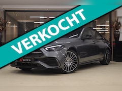 Mercedes-Benz C-klasse - 300 E AMG Line NAP/PANO/HUD/CARPLAY/SFEERVERLICHTING/MEM/BOMVOL