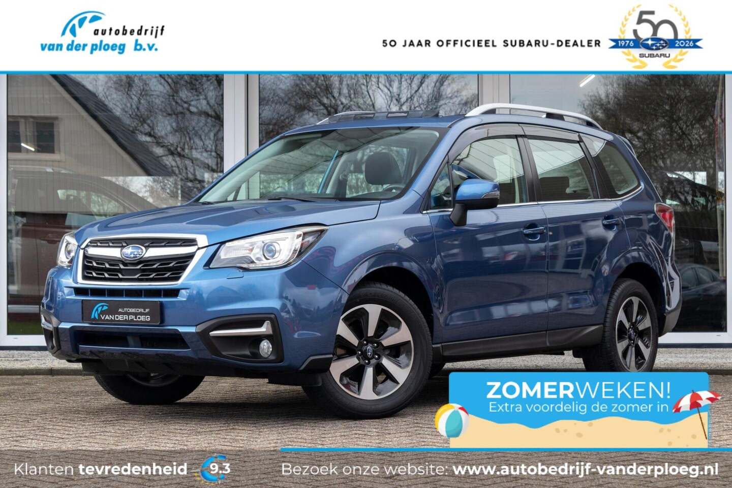 Subaru Forester - 2.0 CVT Luxury | Trekhaak | Panoramadak | BI-LED | - AutoWereld.nl