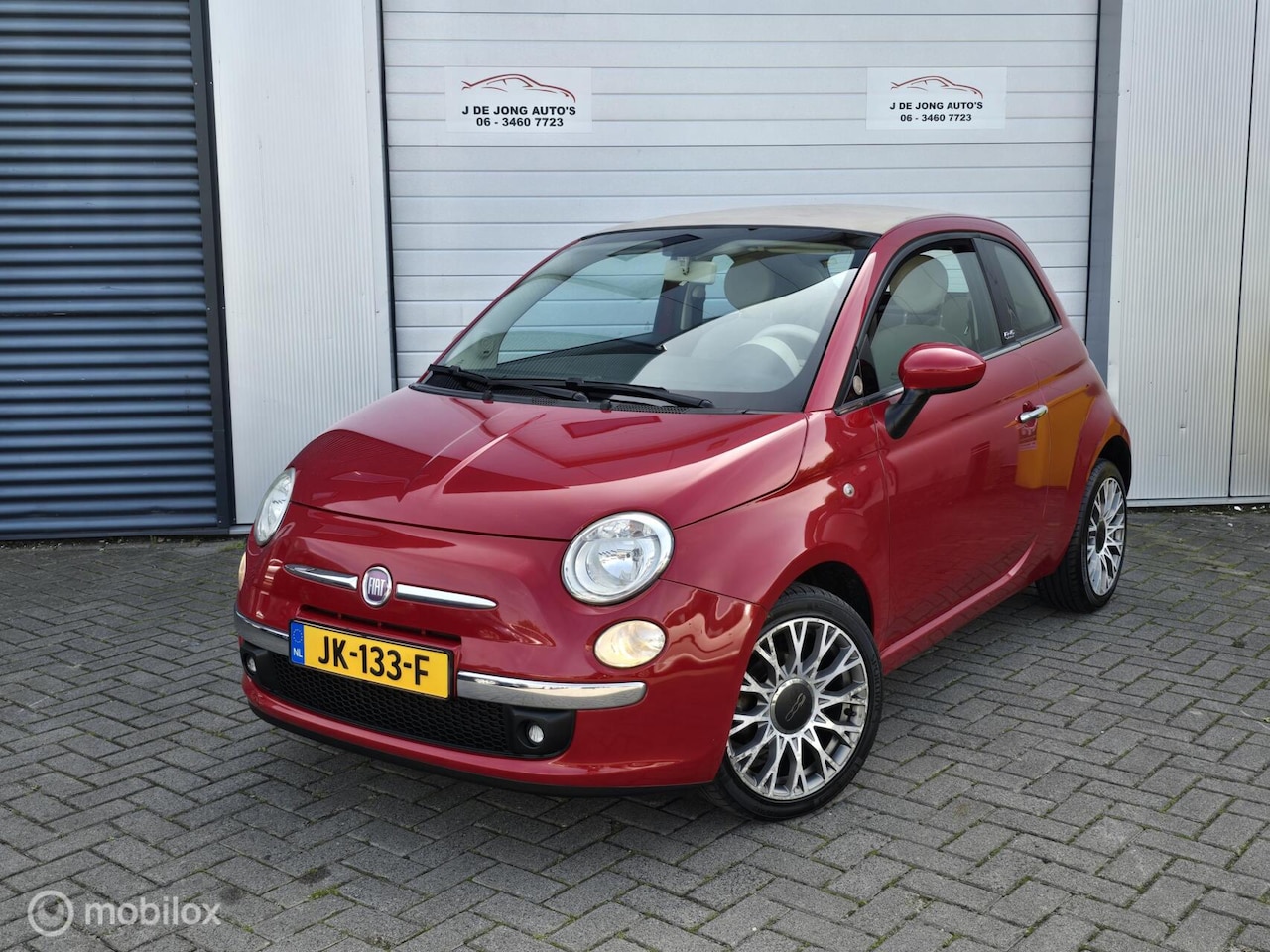 Fiat 500 C - 1.2 Lounge Opening edition! 144DKM! - AutoWereld.nl