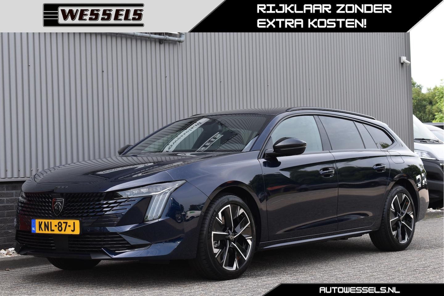 Peugeot 508 SW - 1.6 HYbrid 180 Allure 360 camera, Carplay, Leder/stof, Keyless, 18 inch - AutoWereld.nl