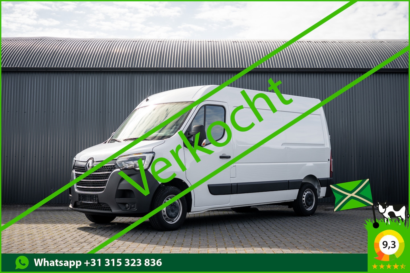 Renault Master - **Bleu DCI 135PK | L2H2 | Nieuw | Navi | 3-Zits | LED | Cruise | Airco** - AutoWereld.nl