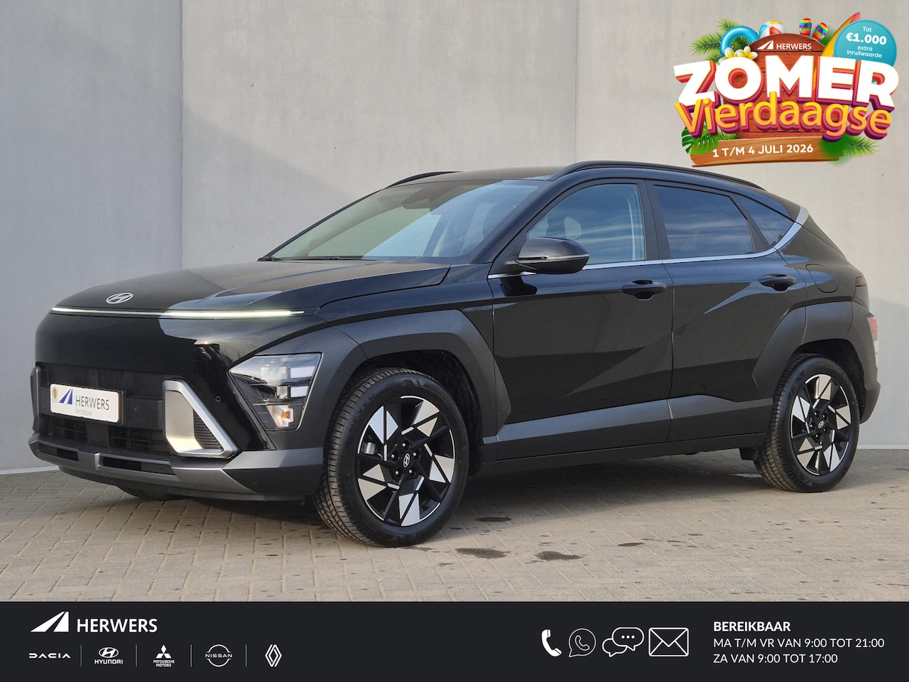 Hyundai Kona - 1.6 GDI HEV Comfort Smart / Fabrieksgarantie tot 1-2030 / Stuur- & Stoel verwarming / Acht - AutoWereld.nl