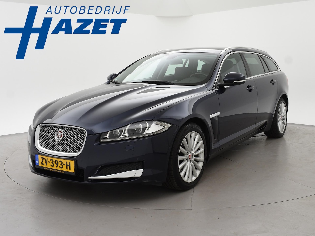 Jaguar XF Sportbrake - 2.2D S 200 PK AUT8 + TREKHAAK | CAMERA | LEDER - AutoWereld.nl