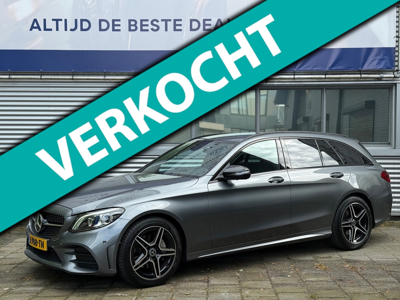 Mercedes-Benz C-klasse Estate - 180 Business Solution AMG l Facelift l Camera l Navi l Multibeam l VDOH l - AutoWereld.nl