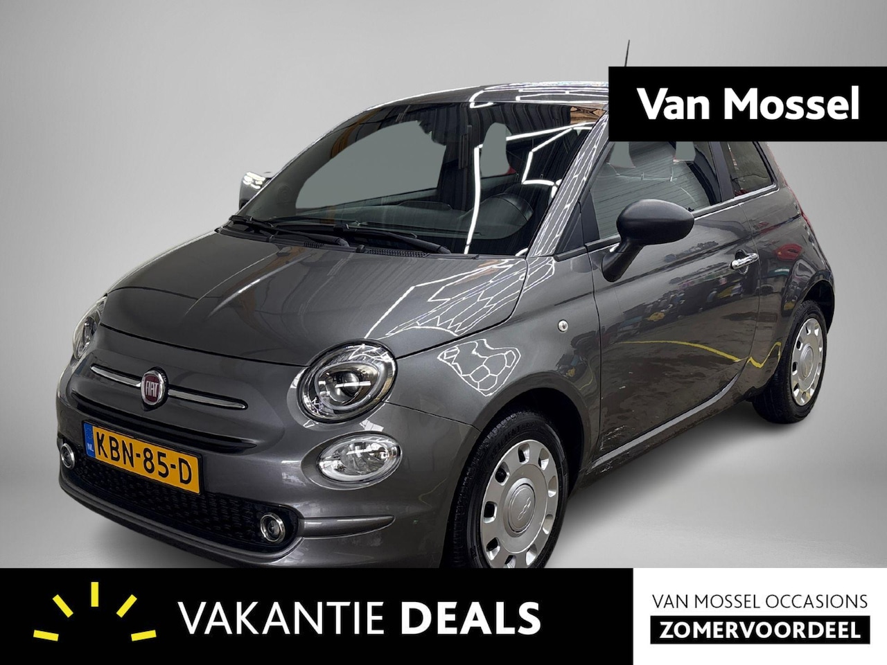 Fiat 500 - 1.0 Hybrid | Apple carplay /Android Auto | Parkeersensoren | Cuise Control | Bluetooth | A - AutoWereld.nl