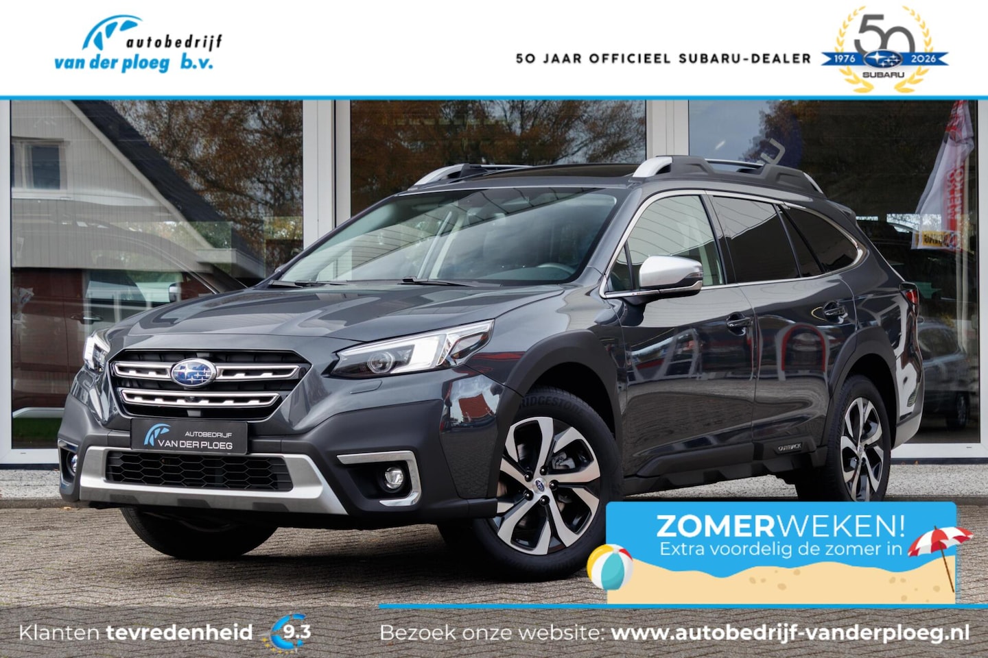 Subaru Outback - 2.5i CVT Premium | Eyesight | Trekhaak | Navigatie | - AutoWereld.nl