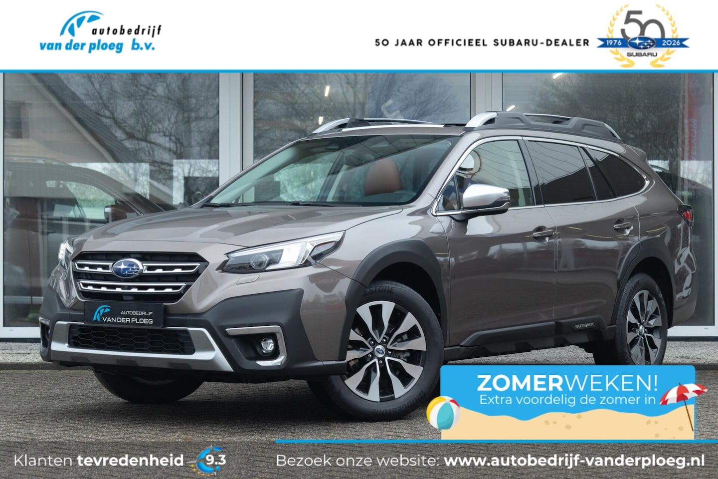Subaru Outback - 2.5i CVT Premium | Eyesight | Navigatie | Harman Kardon | - AutoWereld.nl