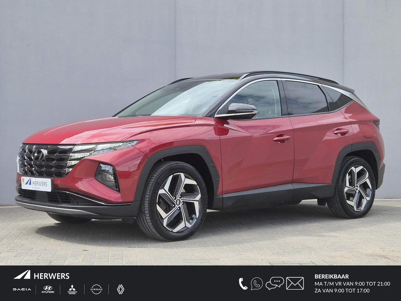Hyundai Tucson - 1.6 T-GDI PHEV Premium 4WD / Fabrieksgarantie tot 10-2027 / Dealer onderhouden / Trekgewic - AutoWereld.nl