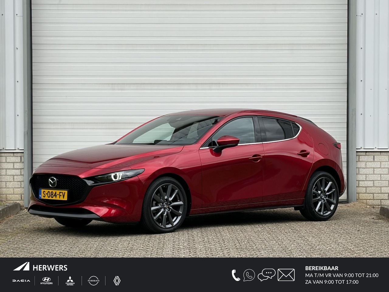 Mazda 3 - 2.0 e-SkyActiv-G M Hybrid 122 Luxury / Dealer Onderhouden / Fabrieksgarantie tot 01-2029 o - AutoWereld.nl